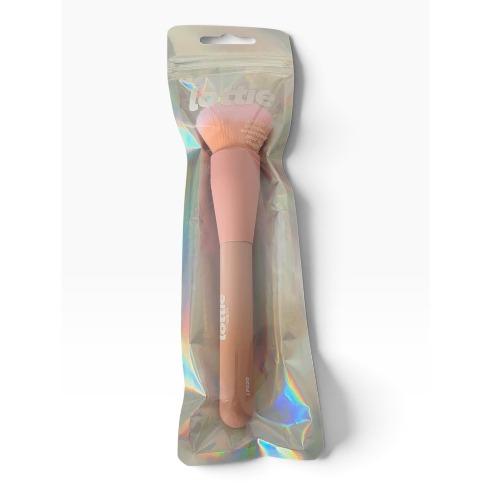 Lottie London Dense Buffer Brush L004 Vegan Synthetic Foundation Makeup Tool